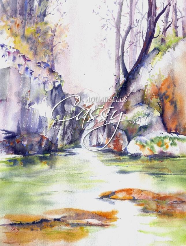 Cascade 2023 - 61 cm X 46 cm